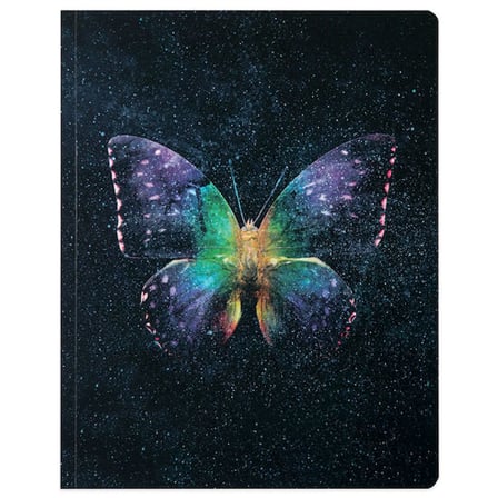 Keskin Color Bind-Note Butterfly 13X16,5Cm 80 Yaprak Çizgili Not Defteri (2 Li Paket)