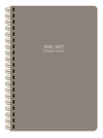 Keskin Color Akademik Ajanda A5 Spiralli - Venge 600211-99
