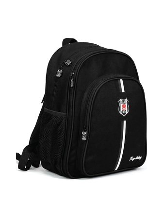 Beşiktaş Okul Sırt Çantası Empri Baskı Detaylı Kanvas 26379