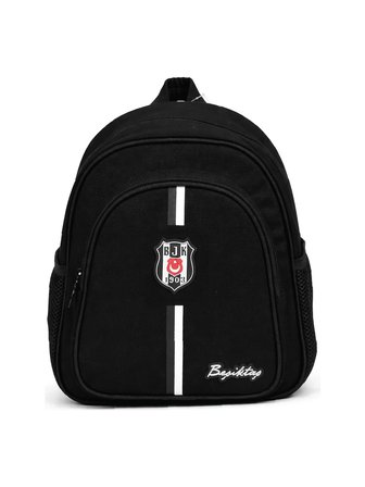 Beşiktaş Anaokulu Çantası Emprime Baskı Detaylı Kanvas 26380