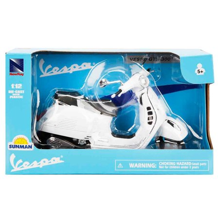 Sunman Oyuncak Vespa Gts 300 Model Motorsiklet 1/12 Ölçek 57243B