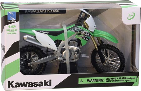 Sunman Oyuncak Model Motorsiklet 1:12 Newray Kawasaki Kx 450F 58103