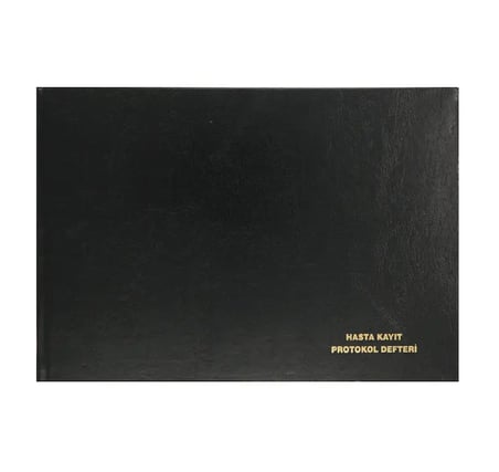 Dilman Hasta Kayıt Protokol Defteri Ciltli 22,5X32Cm 96 Yaprak Yt 5040