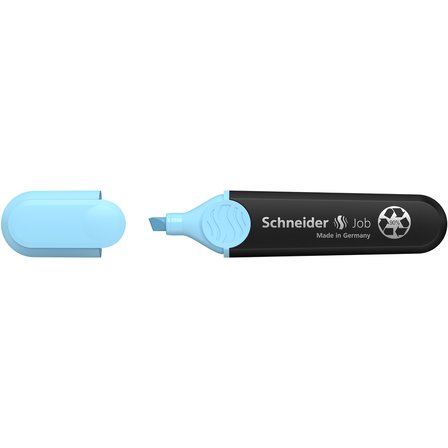 Schneider Job150 Pastel Fosforlu Kalem Gök Mavi (10 Lu Paket) 1510