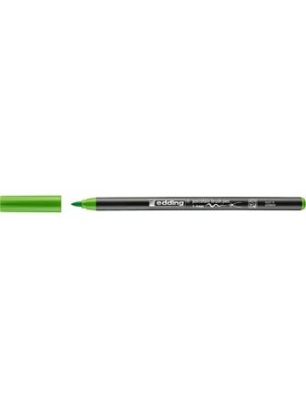 Edding Porselen Kalemi Fırça Uçlu 1-4 Mm Açık Yeşil 4200 (10 Lu Paket)