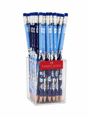 Faber-Castell Kurşun Kalem Silgili Arctic Friends 2B (72 Li Paket)