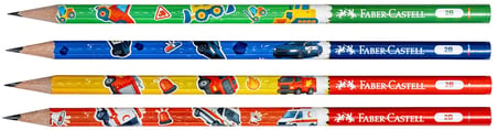 Faber-Castell Kurşun Kalem City Squad 2B (72 Li Paket)
