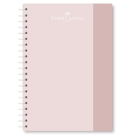 Faber-Castell Defter Spiralli Plastik Kapak Soft 100 Yaprak Kareli (3 Lü Paket) 5075000508000