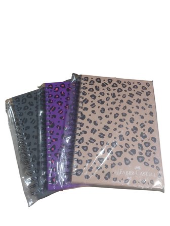 Faber-Castell Karton Kapak Leodefter 100 Yaprak Çizgili (Karışık Renk, 1 Adet)