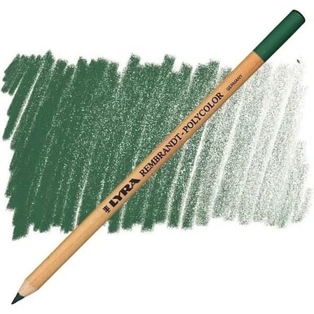 Lyra Rembrandt Polycolor Sanatsal Kuru Boya Kalemi (12 Li Paket) True Yeşil