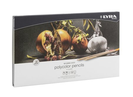 Lyra Rembrandt Polycolor Sanatsal Kuru Boya Kalemi 36 Renk Metal Kutu