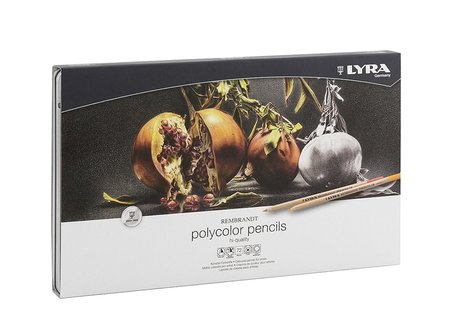 Lyra Rembrandt Polycolor Sanatsal Kuru Boya Kalemi 72 Renk Metal Kutu