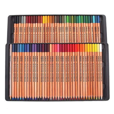 Lyra Rembrandt Polycolor Sanatsal Kuru Boya Kalemi 72 Renk Metal Kutu