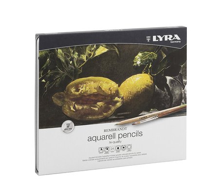 Lyra Rembrandt Aquarell Suluboya Kalemi Metal Kutu 24 Renk