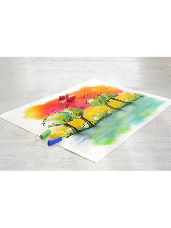 Faber-Castell Goldfaber Mavi Kutu Soft Pastel Boya Yarım 48 Renk