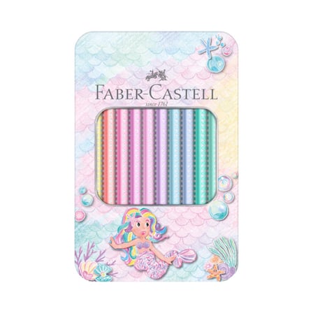 Faber-Castell Kuru Boya Kalemi Sparkle Jumbo 10 Renk 5171210910000