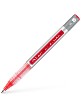 Faber-Castell Free Ink Roller Kalem 0.7 Mm Kırmızı (12 Li Paket)