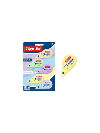 Tipp-Ex Mini Pocket Mouse Şerit Düzeltici Daksil Pastel (5 Li Paket) 302820