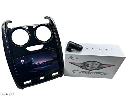 DACİA DUSTER 2015-2018 CADENCE R15 (DVR KAYIT CİHAZI HEDİYE) PRO OEM MULTİMEDİA
