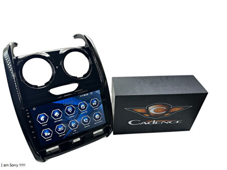 DACİA DUSTER 2015-2018 CADENCE T5 İŞLEMCİLİ PROFESYONEL 360 CAM DESTEKLİ OEM MULTİMEDİA