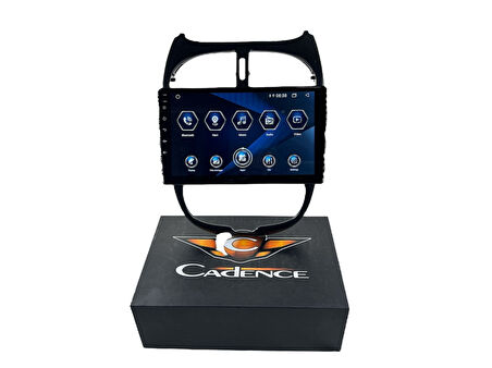 PEUGEOT 206 2006-2011 CADENCE T5 İŞLEMCİLİ PROFESYONEL 360 CAM DESTEKLİ OEM MULTİMEDİA