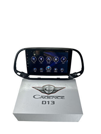 FİAT DOBLO 2015-2020 CADENCE D13 YENİ SERİ İŞLEMCİLİ PRO OEM MULTİMEDİA