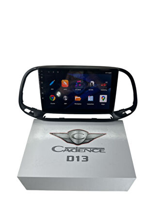 FİAT DOBLO 2015-2020 CADENCE D13 YENİ SERİ İŞLEMCİLİ PRO OEM MULTİMEDİA