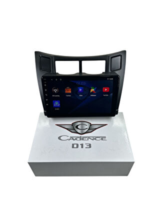TOYOTA YARİS 2005-2012 CADENCE D13 YENİ SERİ İŞLEMCİLİ PRO OEM MULTİMEDİA