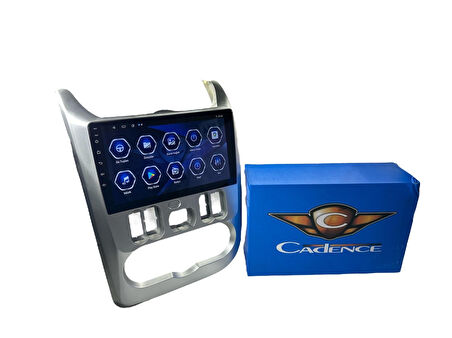 DACİA SANDERO-DUSTER 2010-2013 CADENCE 6-128 (SİM KARTLI) 360 CAM DESTEKLİ PRO OEM MULTİMEDİA