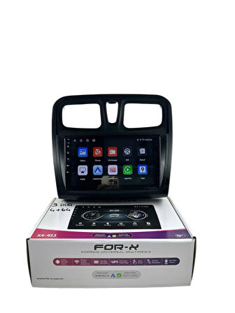 SANDERO-SYMBOL 2014-2019 FORX 4-64 PROFESYONEL OEM MULTİMEDİA
