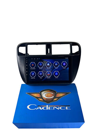HONDA CİVİC İES 1997-2001 CADENCE 6-128 (SİM KARTLI) 360 CAM DESTEKLİ PRO OEM MULTİMEDİA