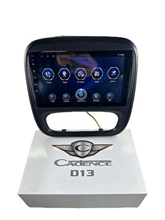 RENAULT TRAFİC 2014-2021 CADENCE D13 YENİ SERİ İŞLEMCİLİ PRO OEM MULTİMEDİA