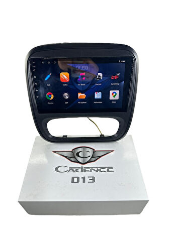 RENAULT TRAFİC 2014-2021 CADENCE D13 YENİ SERİ İŞLEMCİLİ PRO OEM MULTİMEDİA