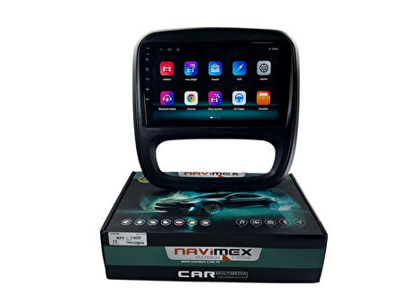 TRAFFİC-VİVARO 2014-2021 NAVİMEX SAMSUNG İŞLEMCİLİ (FANLI) PROFESYONEL OEM MULTİMEDİA