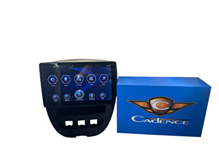 PEUGEOT 107 2005-2014 CADENCE 6-128 (SİM KARTLI) 360 CAM DESTEKLİ PRO OEM MULTİMEDİA