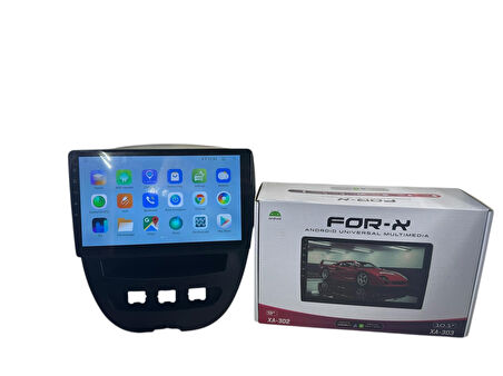 PEUGEOT 107 2005-2014  FORX 2-32 YENİ SERİ İŞLEMCİLİ PRO OEM MULTİMEDİA