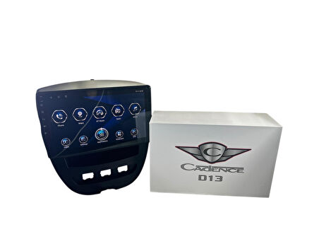 PEUGEOT 107 2005-2014 CADENCE D13 YENİ SERİ İŞLEMCİLİ PRO OEM MULTİMEDİA