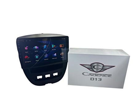 PEUGEOT 107 2005-2014 CADENCE D13 YENİ SERİ İŞLEMCİLİ PRO OEM MULTİMEDİA
