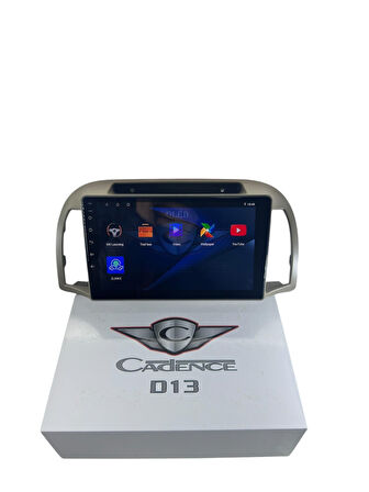 NİSSAN MİCRA 2002-2010 CADENCE D13 YENİ SERİ İŞLEMCİLİ PRO OEM MULTİMEDİA