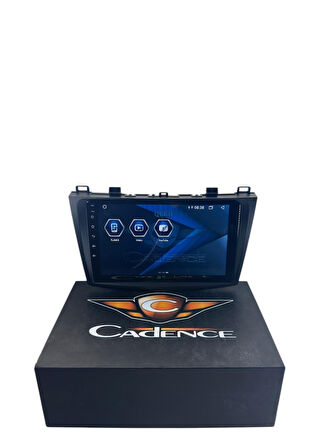 MAZDA 3 2010-2013 CADENCE T5 İŞLEMCİLİ PROFESYONEL 360 CAM DESTEKLİ OEM MULTİMEDİA