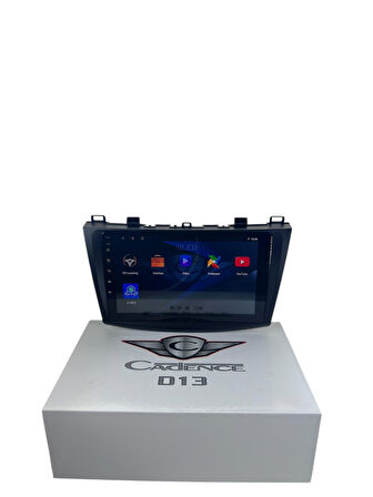 MAZDA 3 2010-2013 CADENCE D13 YENİ SERİ İŞLEMCİLİ PRO OEM MULTİMEDİA