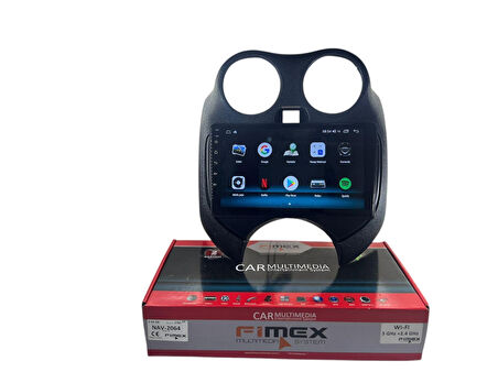NİSSAN MİCRA 2010-2013 FİMEX 2-64 DSPLİ PRO OEM MULTİMEDİA