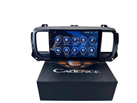 CİTROEN JUMPY 2017-2022 CADENCE T5 İŞLEMCİLİ PROFESYONEL 360 CAM DESTEKLİ OEM MULTİMEDİA