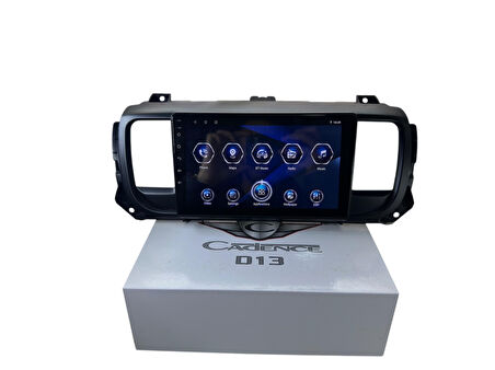CİTROEN JUMPY 2017-2022 CADENCE D13 YENİ SERİ İŞLEMCİLİ PRO OEM MULTİMEDİA