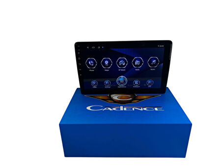 TÜM ARAÇLARA UYGUN TEK DİN 10'' CADENCE 6-128 (SİM KARTLI) 360 CAM DESTEKLİ PRO OEM MULTİMEDİA