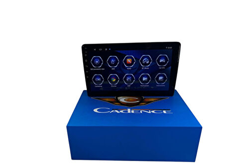 TÜM ARAÇLARA UYGUN TEK DİN 10'' CADENCE 6-128 (SİM KARTLI) 360 CAM DESTEKLİ PRO OEM MULTİMEDİA