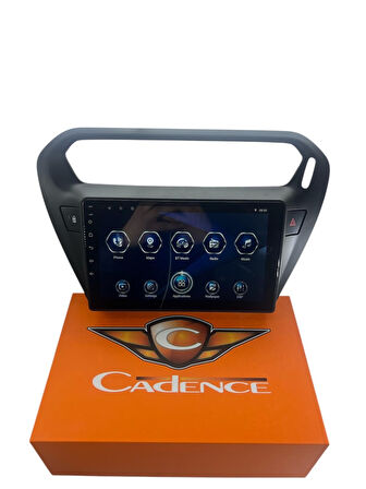 PEUGEOT 301 2013-2018 CADENCE T5 İŞLEMCİLİ PROFESYONEL 360 CAM DESTEKLİ OEM MULTİMEDİA