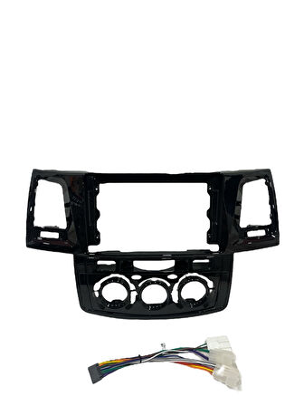 TOYOTA HİLUX 2006-2014 ANALOG 9'' Multimedya Çerçevesi (Yüksek kalite)