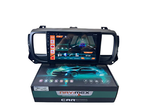CİTROEN JUMPY 2017-2022 NAVİMEX 6-128 (FANLI) PROFESYONEL OEM MULTİMEDİA