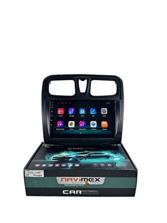 SANDERO-SYMBOL 2014-2019 NAVİMEX 8-128 (FANLI) PROFESYONEL OEM MULTİMEDİA
